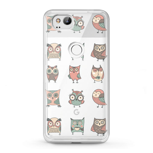 Lex Altern Google Pixel Case Adorable Owls
