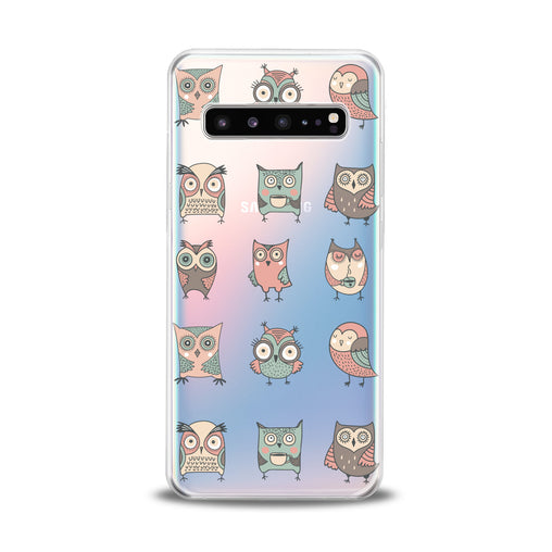Lex Altern Adorable Owls Samsung Galaxy Case