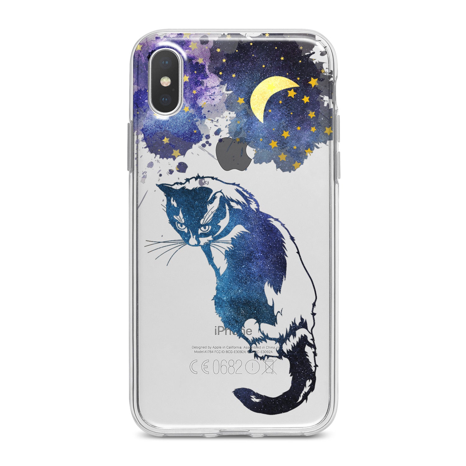 Lex Altern Beautiful Galaxy Cat Phone Case for your iPhone & Android phone.
