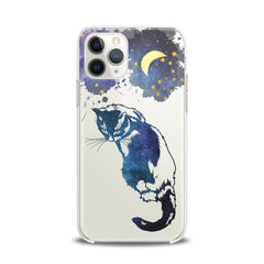 Lex Altern TPU Silicone iPhone Case Beautiful Galaxy Cat