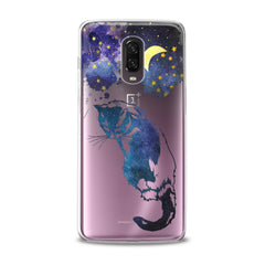 Lex Altern TPU Silicone Phone Case Beautiful Galaxy Cat