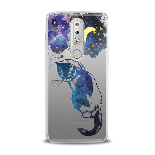 Lex Altern Beautiful Galaxy Cat Nokia Case