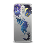 Lex Altern TPU Silicone Nokia Case Beautiful Galaxy Cat
