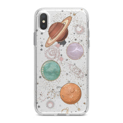 Lex Altern TPU Silicone Phone Case Shiny Planets