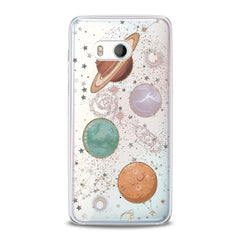 Lex Altern TPU Silicone HTC Case Shiny Planets