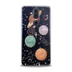 Lex Altern TPU Silicone Nokia Case Shiny Planets