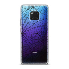 Lex Altern TPU Silicone Huawei Honor Case Black Spiderweb Pattern