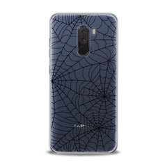 Lex Altern TPU Silicone Xiaomi Redmi Mi Case Black Spiderweb Pattern
