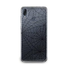 Lex Altern TPU Silicone Asus Zenfone Case Black Spiderweb Pattern
