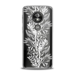 Lex Altern TPU Silicone Phone Case White Plants