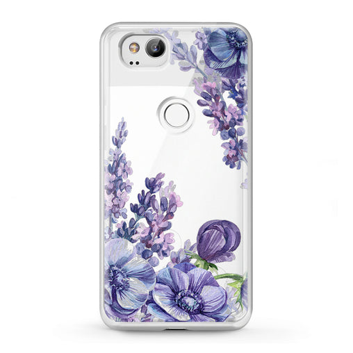 Lex Altern Google Pixel Case Purple Bloom