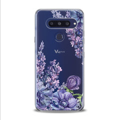 Lex Altern TPU Silicone LG Case Purple Bloom