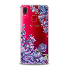 Lex Altern TPU Silicone VIVO Case Purple Bloom
