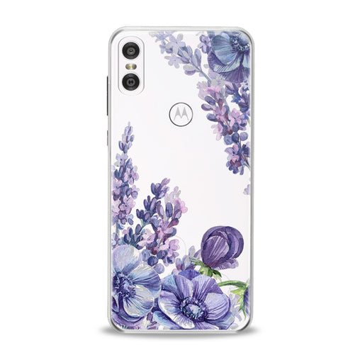 Lex Altern Purple Bloom Motorola Case