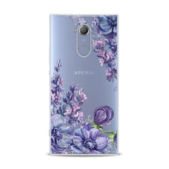 Lex Altern TPU Silicone Sony Xperia Case Purple Bloom