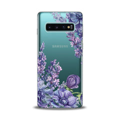 Lex Altern TPU Silicone Samsung Galaxy Case Purple Bloom