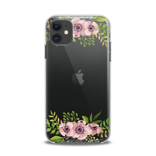 Lex Altern TPU Silicone iPhone Case Pink Flowers