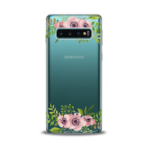 Lex Altern Pink Flowers Samsung Galaxy Case