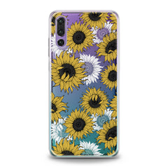 Lex Altern TPU Silicone Huawei Honor Case Sunflower Pattern