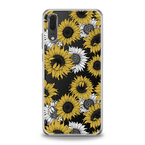 Lex Altern Sunflower Pattern Huawei Honor Case