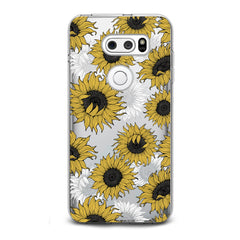 Lex Altern TPU Silicone LG Case Sunflower Pattern