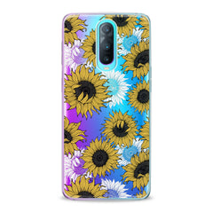 Lex Altern TPU Silicone Oppo Case Sunflower Pattern
