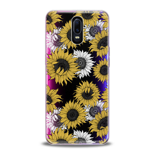 Lex Altern Sunflower Pattern Oppo Case