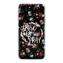Lex Altern Rise Up And Pray Phone Case for your iPhone & Android phone.