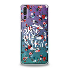 Lex Altern TPU Silicone Huawei Honor Case Rise Up and Pray