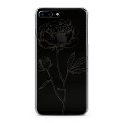 Lex Altern TPU Silicone Phone Case Floral Sketch