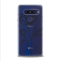 Lex Altern TPU Silicone LG Case Floral Sketch
