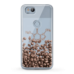 Lex Altern TPU Silicone Google Pixel Case Coffee Formula