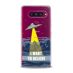 Lex Altern TPU Silicone Phone Case UFO Quote Art