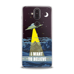 Lex Altern TPU Silicone Nokia Case UFO Quote Art