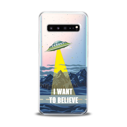 Lex Altern Ufo Quote Art Samsung Galaxy Case