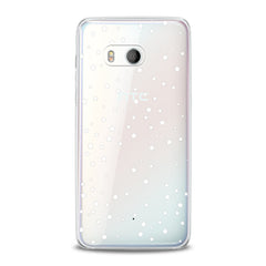 Lex Altern TPU Silicone HTC Case White Stars