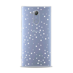 Lex Altern TPU Silicone Sony Xperia Case White Stars