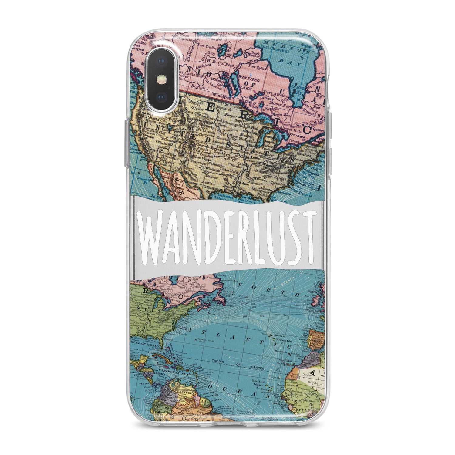 Lex Altern Map Print Phone Case for your iPhone & Android phone.