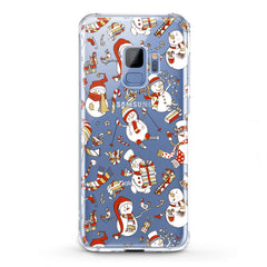 Lex Altern TPU Silicone Phone Case Cute Snowman Art