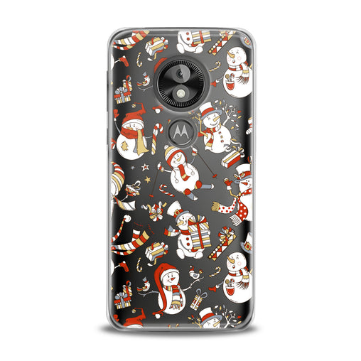 Lex Altern Cute Snowman Art Motorola Case