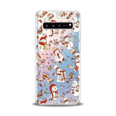 Lex Altern TPU Silicone Samsung Galaxy Case Cute Snowman Art