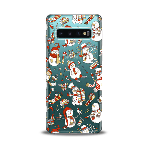 Lex Altern Cute Snowman Art Samsung Galaxy Case