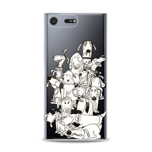 Lex Altern Drawing Dogs Sony Xperia Case