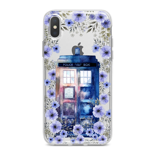 Lex Altern Floral Police Box Phone Case for your iPhone & Android phone.