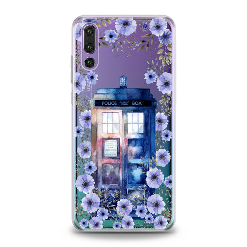 Lex Altern Floral Police Box Huawei Honor Case