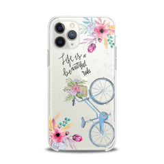 Lex Altern TPU Silicone iPhone Case Bicycle Quote