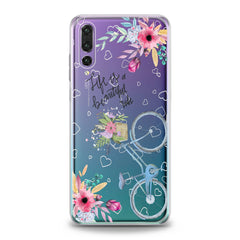 Lex Altern Bicycle Quote Huawei Honor Case