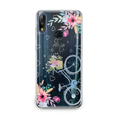 Lex Altern TPU Silicone Asus Zenfone Case Bicycle Quote