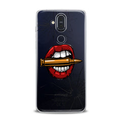Lex Altern TPU Silicone Nokia Case Red Lips