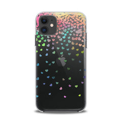 Lex Altern TPU Silicone iPhone Case Colorful Hearts